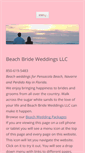 Mobile Screenshot of beachbrideweddings.com
